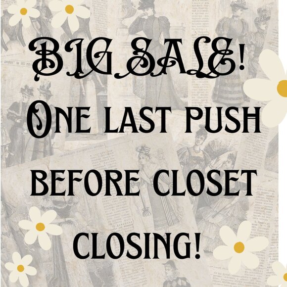 Closet Closing! ALL OFFERS considered! ALL! - Vintage, Jewelry, Tops, Dresses - Picture 1 of 1